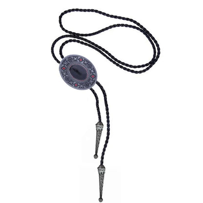 Cravate Totem Indien, Style Rétro Cirboy Occidental