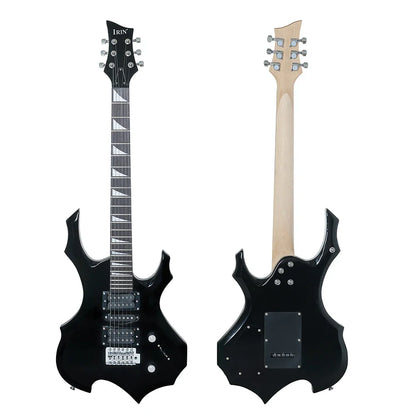 IRIN 6 cordes guitare électrique 24 frettes corps d'érable guitare électrique Guitarra avec sangle de sac pièces et accessoires de guitare nécessaires