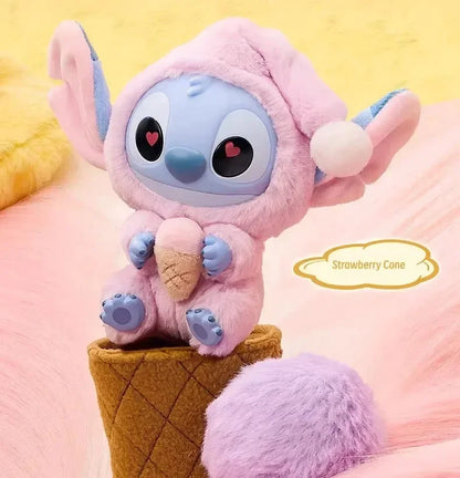 15CM New Stitch Eat Something Before Sleep Series Blind Box Plush Dolls Pendant Cute Doll Ornament Mystery Box Surprise Toy Gift