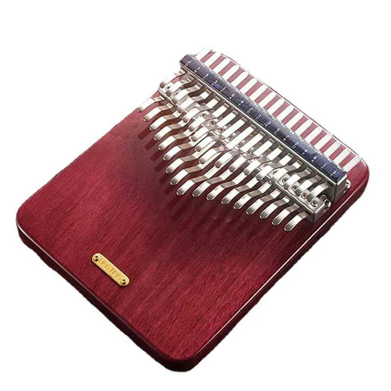 LINGTING-Kalimba à double pouce avec accessoires, clavier musical professionnel, 34 prédire, notes en C