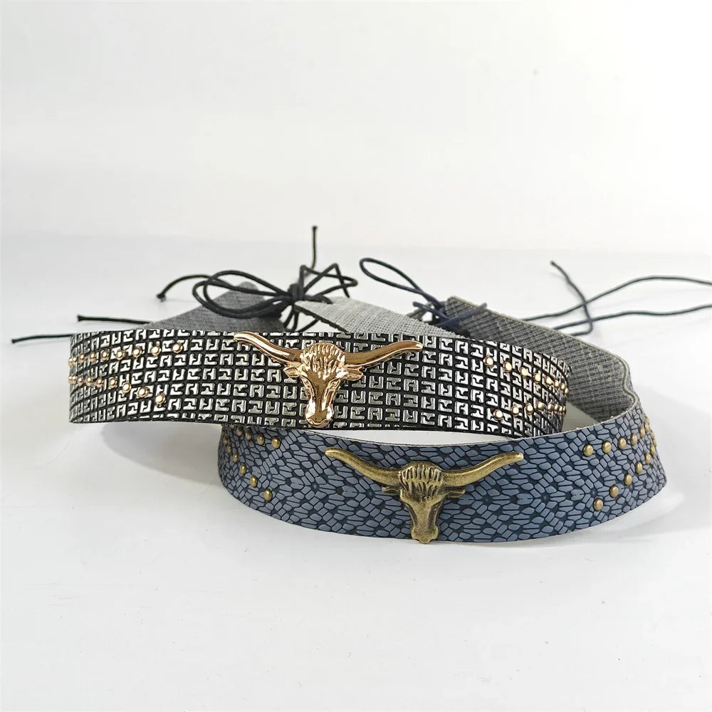 Bandes de chapeau de cowboy tressées pour hommes et femmes, ceintures de chapeau occidental/Fedora/Panama, bandeaux de cowboy, fourniture de remplacement faite à la main