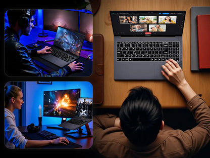 Firebat Laptop AT15 15.6 Inch Intel N150 DDR4 16GB RAM 512GB 1TB SSD 1920*1080 Windows 11 Notebook Backlit Integrated Numpad