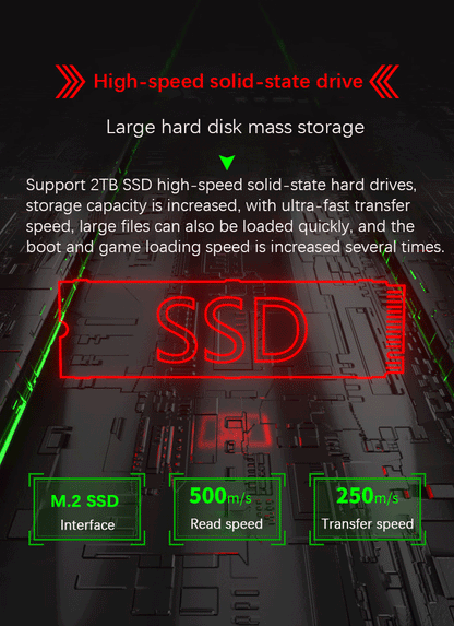 YSJMNPC Gaming Laptop Computer Intel Core i9-13900H NVIDIA RTX 4050 6G 16 Inch IPS 2*DDR5 MAX 64GB 2*M.2 PCIE SSD WIFI