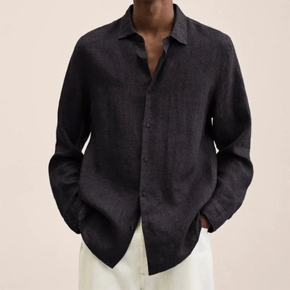 Nouvelle mode : chemises longues pour hommes, hauts décontractés amples, manches longues, revers pour hommes, tenue décontractée automne, Streetwear