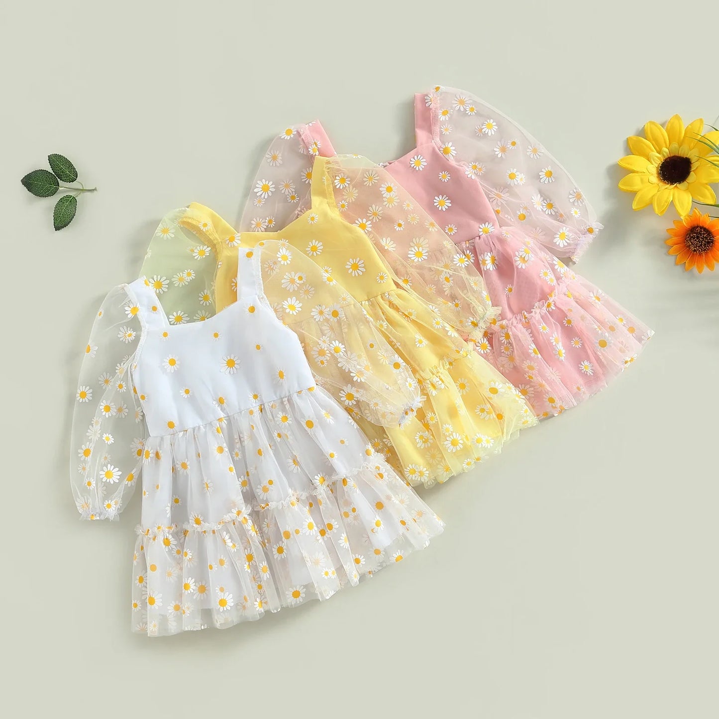 Pudcoco-Robe princesse en tulle à manches longues pour bébé fille, robe trapèze pour tout-petit, élégante, AndrPrint Destroy, maille, fête, 3M-3T
