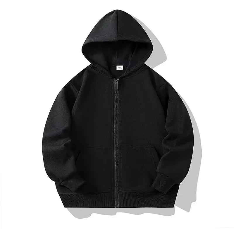 Sweat à capuche zippé Peppa Pig pour enfants, style dessin animé, pour garçons et filles de 3 à 14 ans
