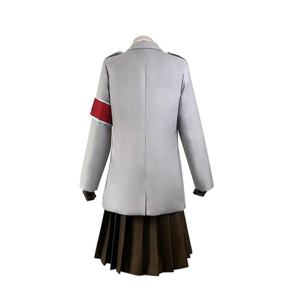 Anime L'Attaque des Titans Veste Costume Cosplay Eldien Unité Guerrière Veste Pieck Shingeki No Kyojin Robe Eldienne Militaire de Mahr