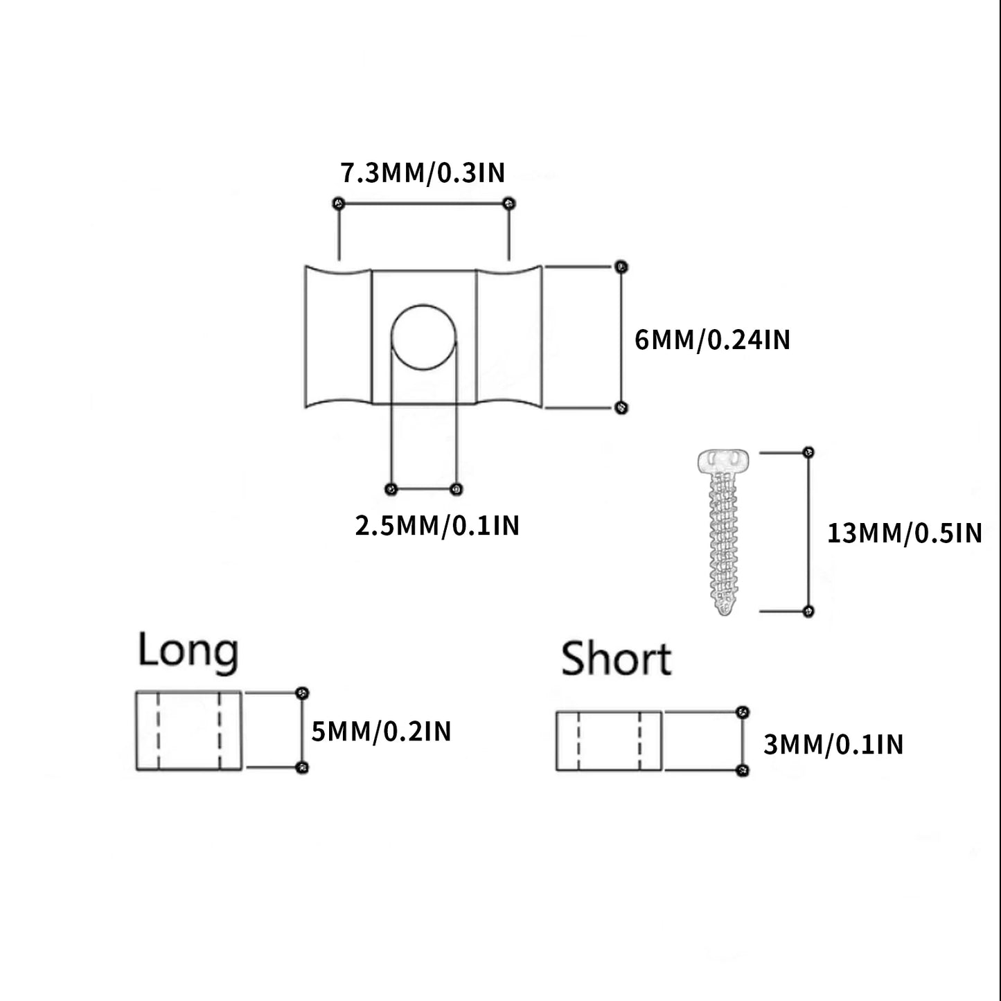 Accessoires de boucle de corde de guitare électrique, verrouillage de tête, stabilisateur de cordes, colonne circulaire en forme de papillon adapté pour ST/SQ/TL