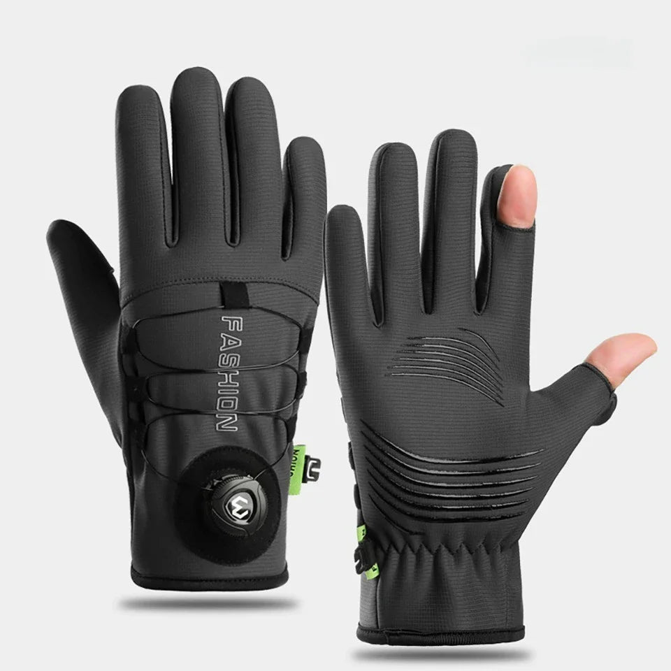 GTUBIKE nouveaux gants de ski chauds d'hiver unisexe coupe-vent résistant au froid gants pour écran tactile pour les Sports de plein air course randonnée cyclisme