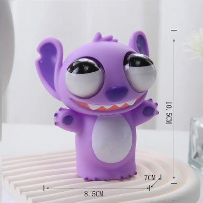 New Stitch Squishy Stress Relief Toy Pop Out Eye Funny Fidget Sensory Toy for Adults Kids Anxiety Relief Desk Decor Funny Gift