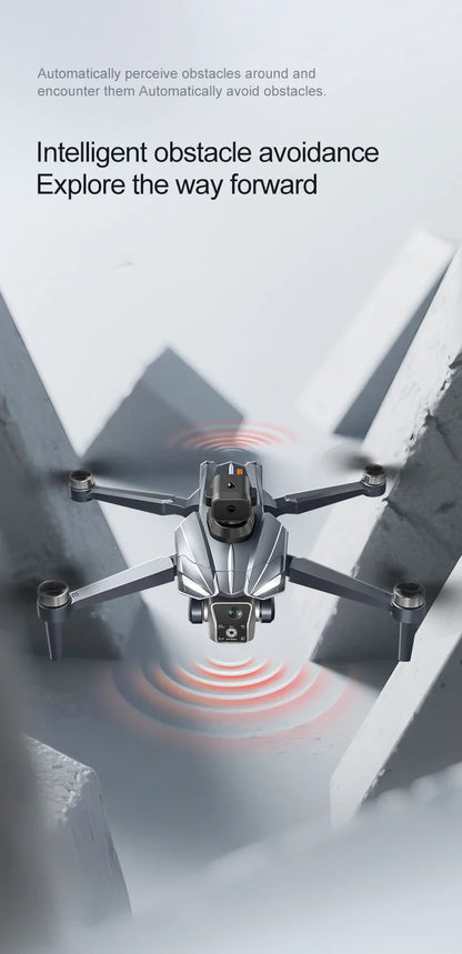 K18 Max RC Drone 8K double caméra sans brosse GPS 5G évitement d'obstacles pliable télécommande UAV grand écran quadrirotor VS K19