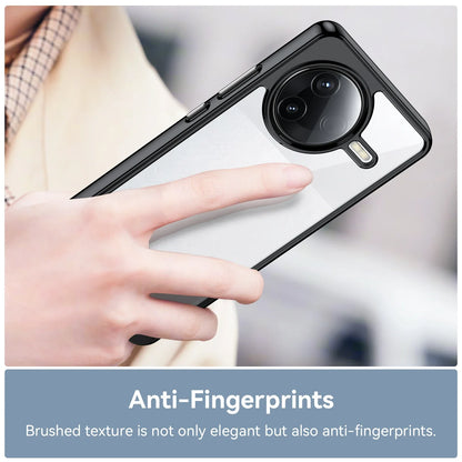 Coque de protection souple avec dos en acrylique rigide pour Xiaomi (Redmi K80 / Poco F7 Pro) - Étui transparent