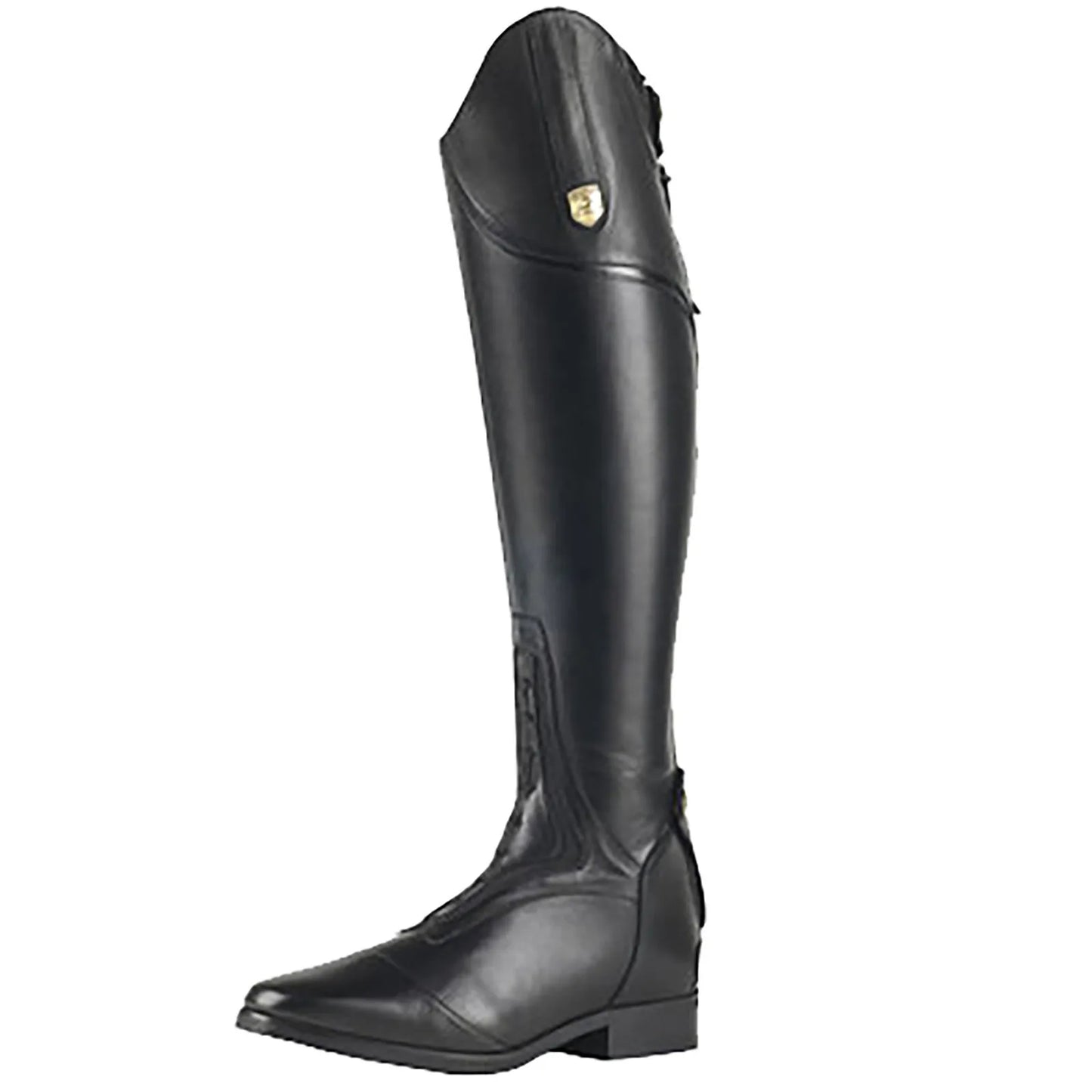 Equestrian Boots Genuine Leather Professional Horse Riding Sports Training High Top Knight Boots Wear-Resistant Competition