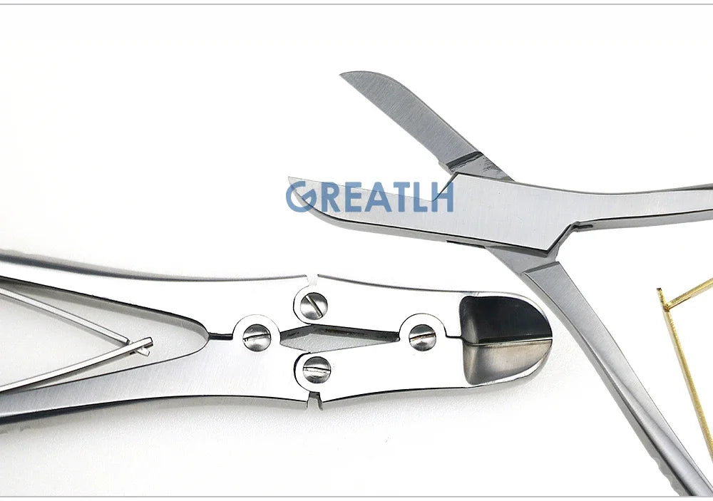 Ciseaux orthopédiques coupe-os, ciseaux à os à articulations simples/doubles, Instruments de chirurgie orthopédique vétérinaire, 1 pièce pour animaux de compagnie