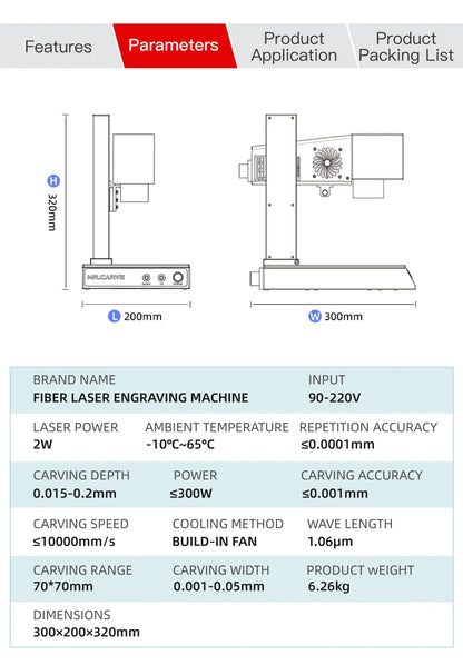 DAJA M1 Fiber Laser Marking Machine High Precision Metal Nameplate MR.Crave Engraver Wifi Portable Engraving Industrial Desktop
