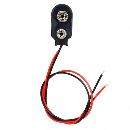 Boîte de batterie 9V pour guitare électrique basse et micro actif avec connecteur, boîte de support de batterie 72.5x38.3mm, partie musicale en plastique 1 pièce