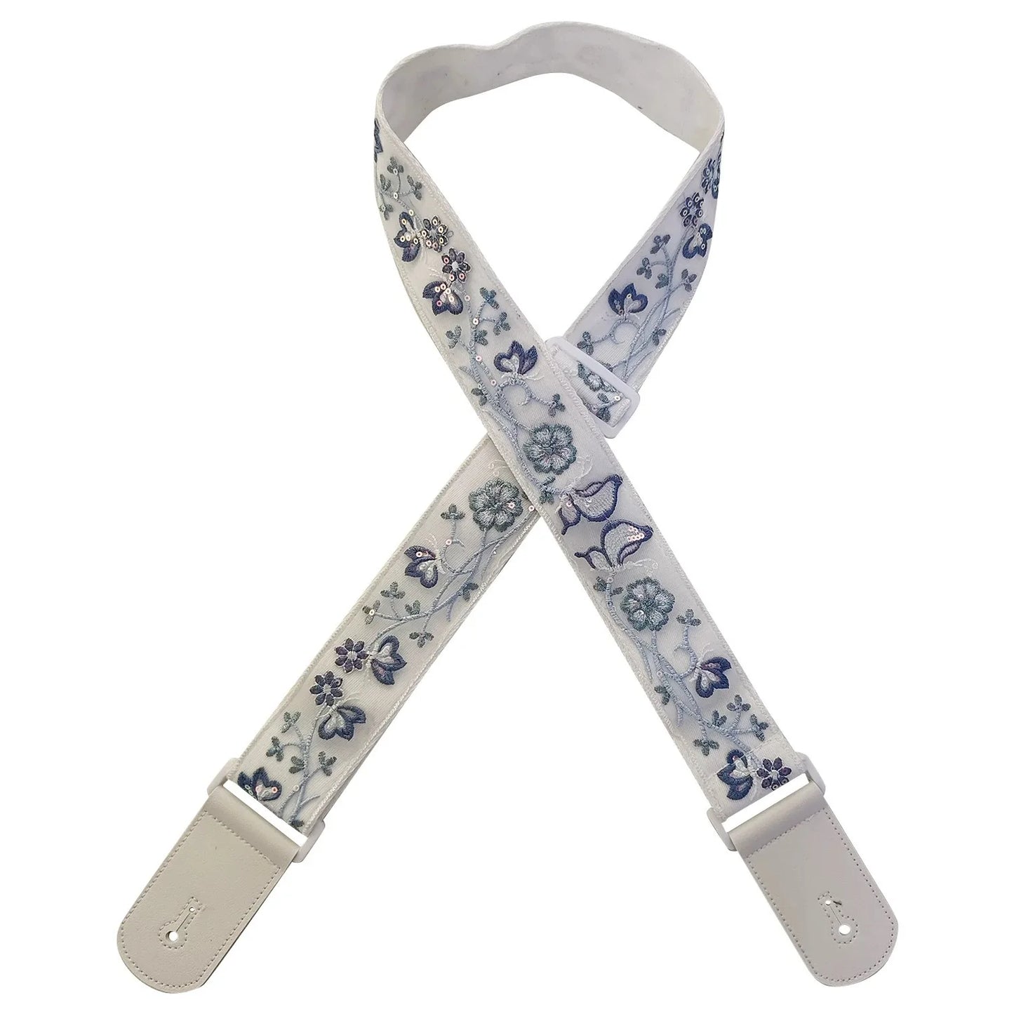 Sangle de guitare pour guitare électrique et acoustique, bandoulière réglable et résistante en dentelle, accessoires de guitare, sangle de guitariste