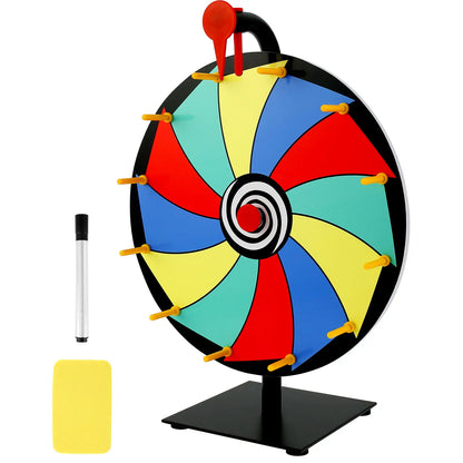 Ensemble de plateau tournant de prix de table avec gomme effaçable, roue de Roulette pour les réunions de pub, activités promotionnelles, cadeaux de fête