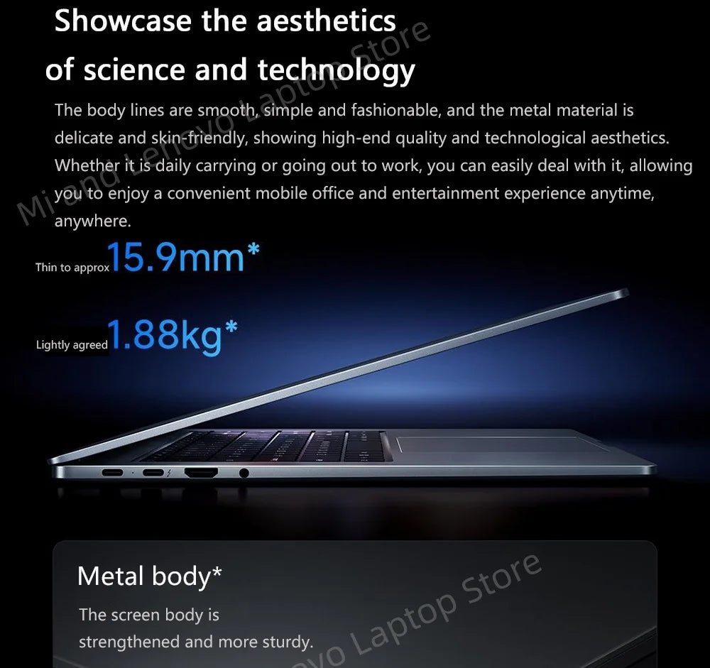【Première Mondiale】REDMI Book Pro 16 2025 Ultra5-225H/Ultra7-255H 32Go+1To 2.5K/3.1K 120Hz/165Hz Gris