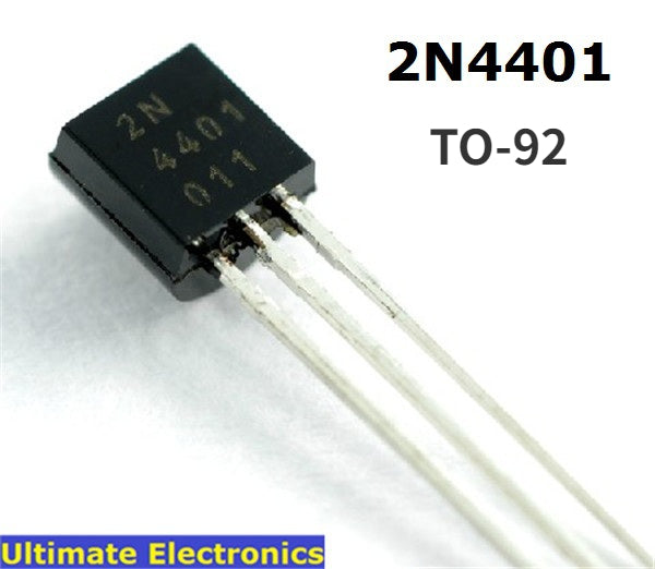 50 pièces/200 pièces/1000 pièces DIP 2N 4401 2N4401 TO-92 NPN Transistor à usage général
