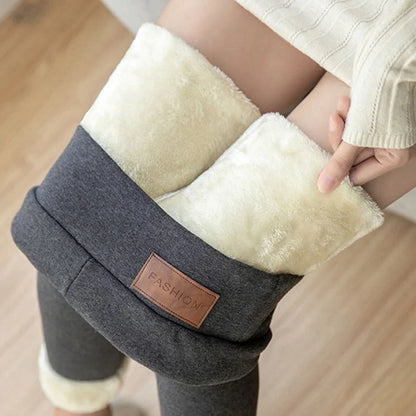 Push Up taille haute longueur cheville chaud doublé polaire thermique laine d'agneau pantalon hanche levage pantalon Fitness Leggings femmes Leggings