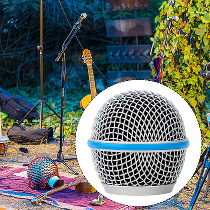 Tête de remplacement de Microphone en acier, 1 pièce, couvercle de Grille de micro pour 58 microph pour Shure Beta, accessoires de remplacement de Microphone