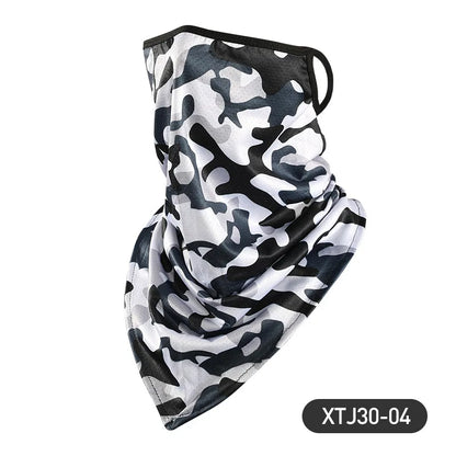 Cooling Neck Gaiter Bandana for Outdoor Activities Breathable Quick-Drying Sun Protection Motorcycle Motorbike Riding Scarf