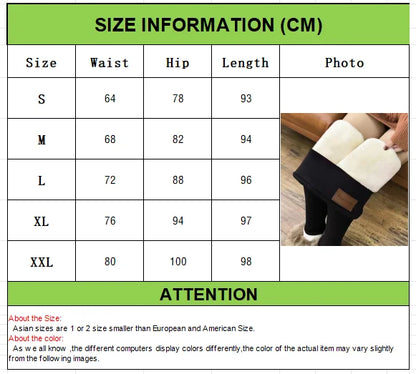 Hiver épaissir Leggings chauds femmes agneau cachemire Joggers taille haute polaire collants élastiques collants chauds pantalon mince velours Legging