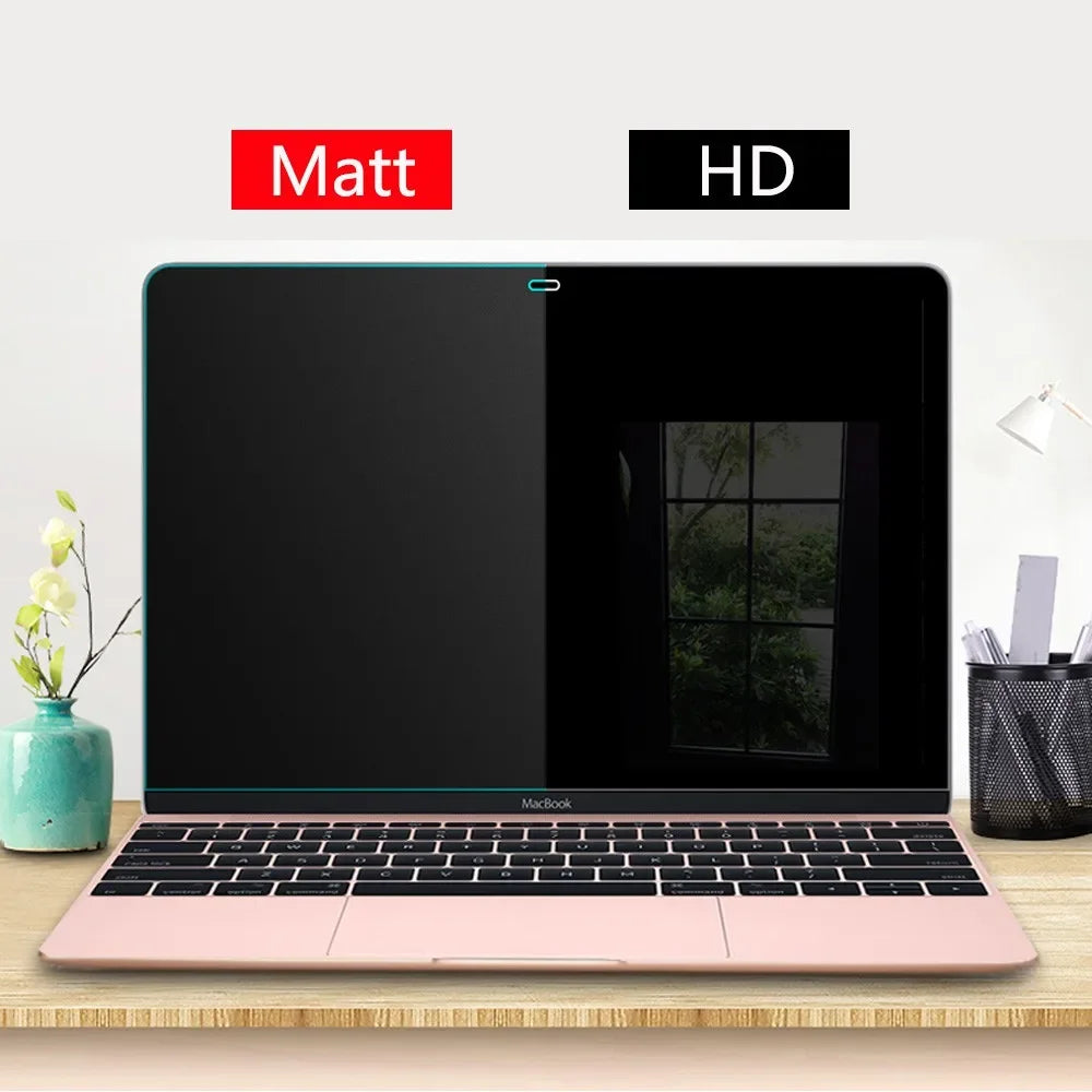 Protecteur d'écran mat pour MacBook Air 15 A2941 2023, 13,6 M2 A2681, Pro 13 14 16 puce M1 A2338, film protecteur en plastique A2337