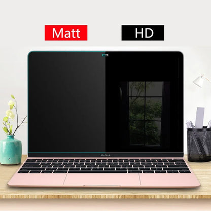Protecteur d'écran mat pour MacBook Air 15 A2941 2023, 13,6 M2 A2681, Pro 13 14 16 puce M1 A2338, film protecteur en plastique A2337