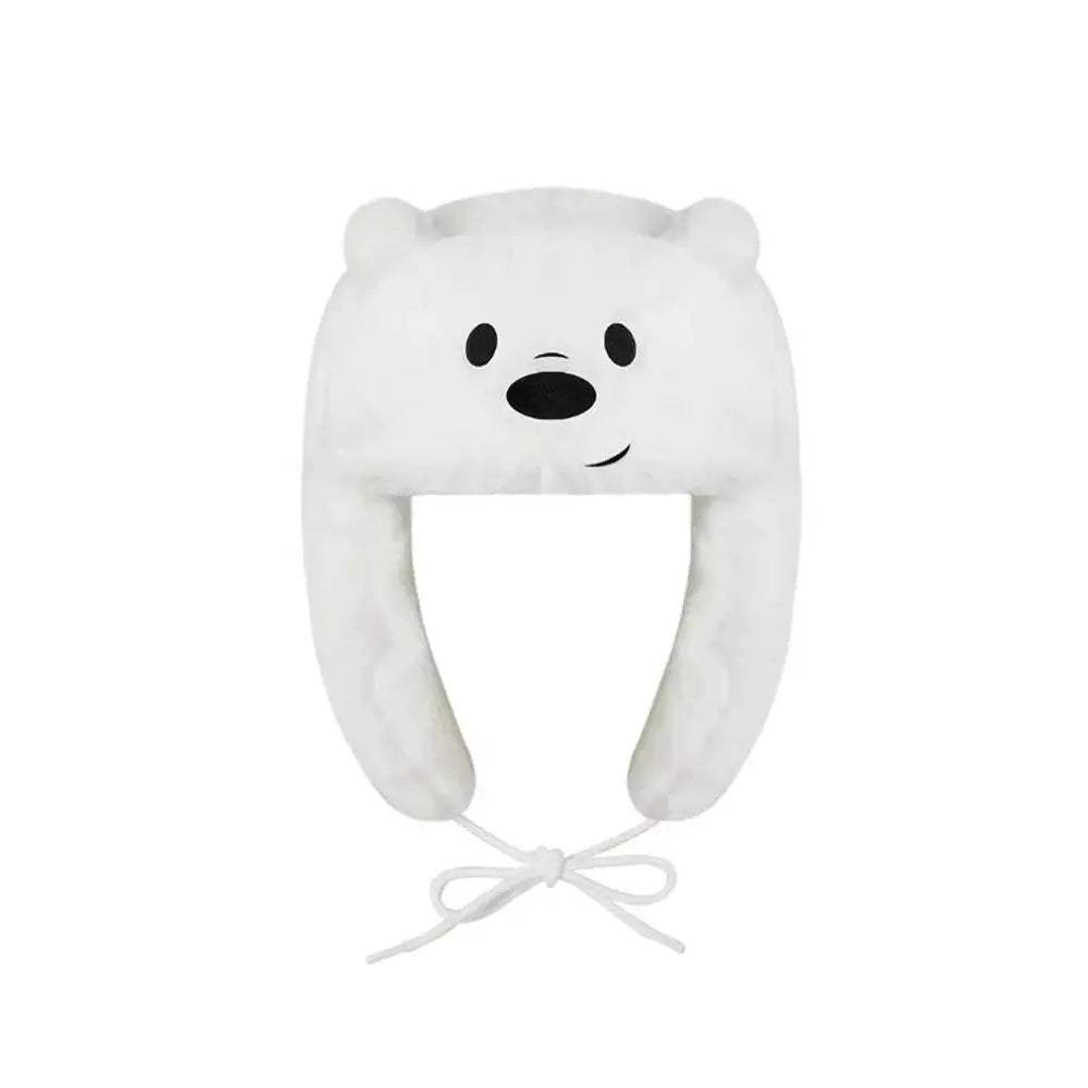 New Hot Winter Kuromi Spider Man Stitch Violent Bear Cartoon Hat Popular Man Women Cute Warm Ears Protection Hat New Year Gifts