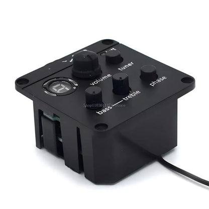 Guitar Pickup ISYS+ EQ Preamp Systems Acoustic Guitar Pickup with Tuner Easy Use