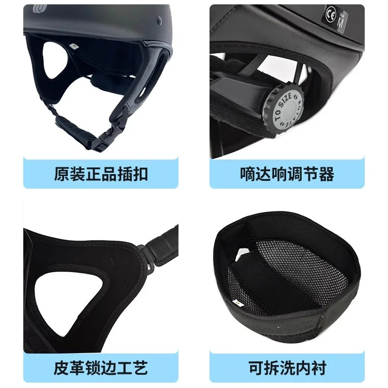 Riding Helmet Equestrian Helmet Rider Equipment Breathable and Adjustable