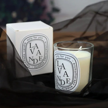 Bougie parfumée transparente, cadeau romantique, bougies aromatiques parfumées, bougies cadeaux pour invités, bougies de mariage, pot à bougie