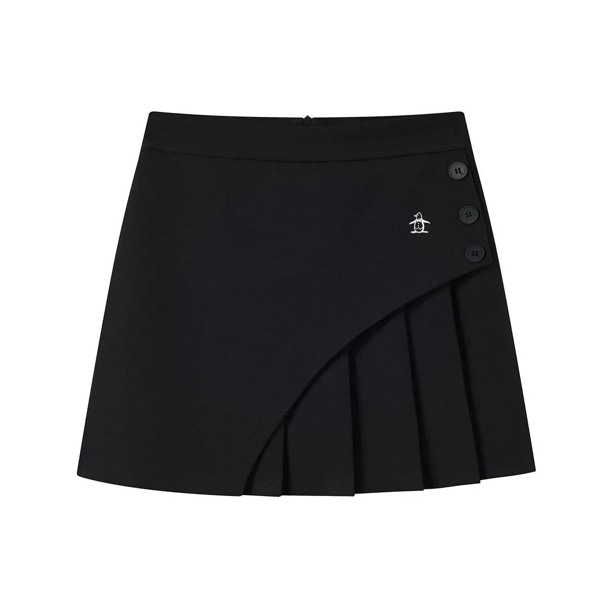Summer golf suit pleated skirt, 2025 new Korean golf skirt, fashionable A-line short skirt, women's golf culottes