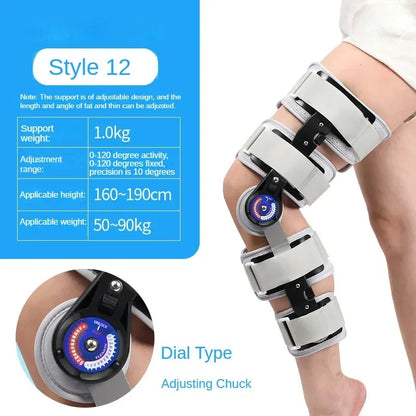 Orthèse de pied réglable pour le rinçage du genou, orthèse des membres inférieurs, protecteur de fracture, soutien des articulations des jambes, soins génitaux ligamentaires