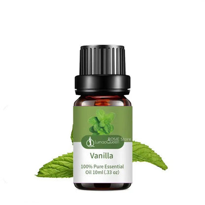 Huile essentielle de bougie d'aromathérapie 10 ml, saveur de fruit naturel, huile essentielle végétale, bougie de savon faite à la main, essence de vanille
