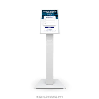 Meilleure vente MASUNG MS-S11 système de commande de kiosque en libre-Service tout en un support de sol POS kiosques de commande alimentaire paiement en libre-service
