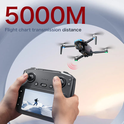 S-X1 MAX Drone GPS 4K professionnel HD EIS Caméras 3 axes Cardan aérien sans balais Écran 4.5" 5G WIFI FPV Drones RC Quadricoptère