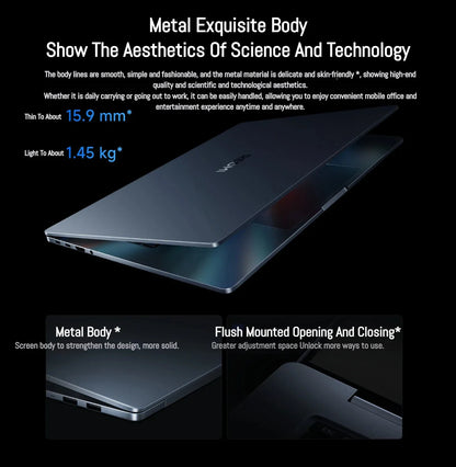 Xiaomi Laptop Redmi Book Pro 14 2025 Ultra 7 255H/Ultra 5 225H Intel Arc Graphics 32GB LPDDR5X 1T SSD 14-inch 120Hz 2.8K Screen