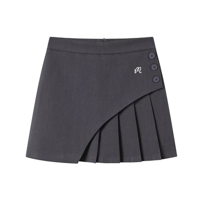 Summer golf suit pleated skirt, 2025 new Korean golf skirt, fashionable A-line short skirt, women's golf culottes