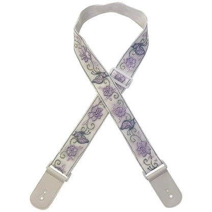 Sangle de guitare pour guitare électrique et acoustique, bandoulière réglable et résistante en dentelle, accessoires de guitare, sangle de guitariste