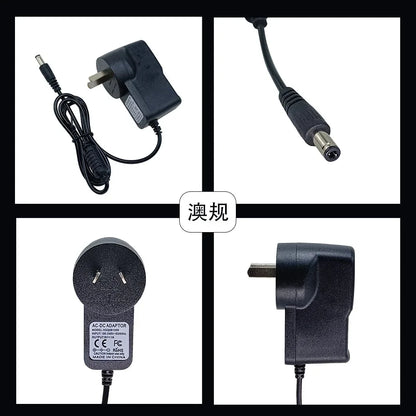 Adaptateur d'alimentation pour pédale de guitare, 9V DC 1A, anneau magnétique à faible bruit, prise US EU UK AU, 3 voies, 4 voies, 5 voies, 6 voies, 8 voies