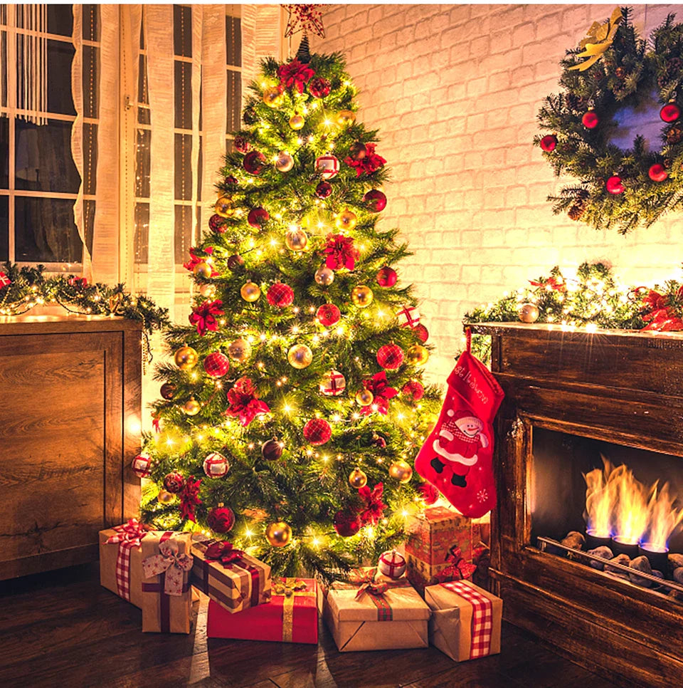 Guirlande lumineuse LED Twinkle Star 100M 50M étanche 8 modes d'éclairage pour jardin extérieur, pelouse, sapin de Noël, décoration de festival