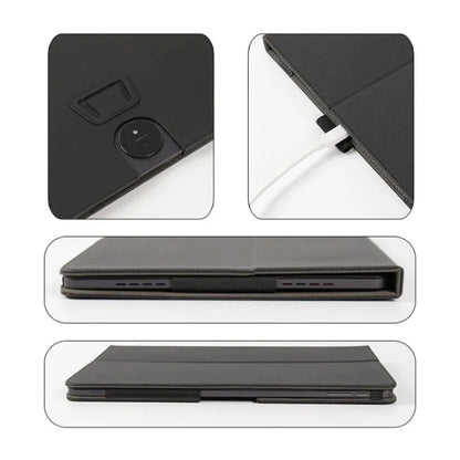 Case For TCL NXTPAPER 14 Case 9491G 14.3" Tablet PC Magnetic Cover with Hand Strap PU Leather Flip Book Funda