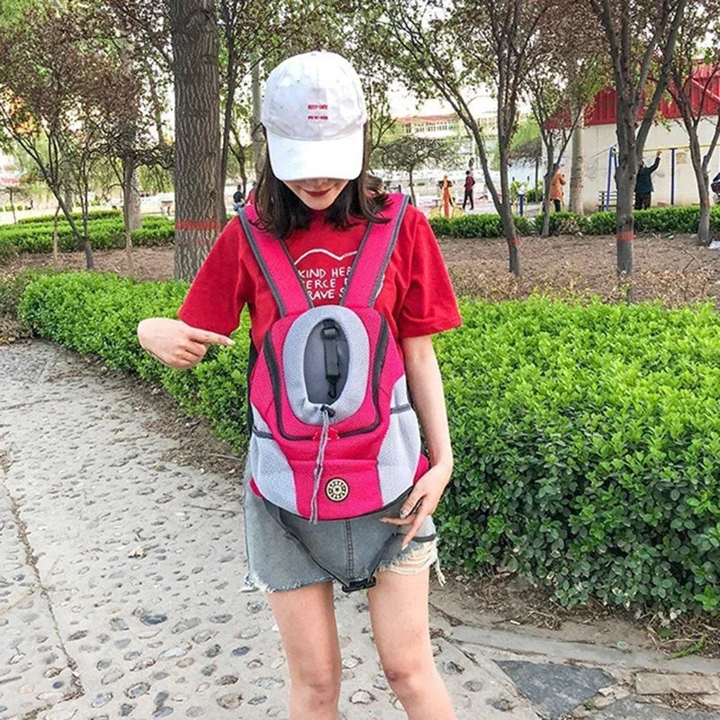 Pet Backpack for Small and Medium Dogs, Pet Carrier Backpack, Breathable Travel, Dog Carrier, Pet Transport Supplies