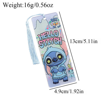 Cute Stitch Anime Bookmarks Anime Lovers Gifts Students Study Stationery Freshman Week Opening Season Back to School Gifts