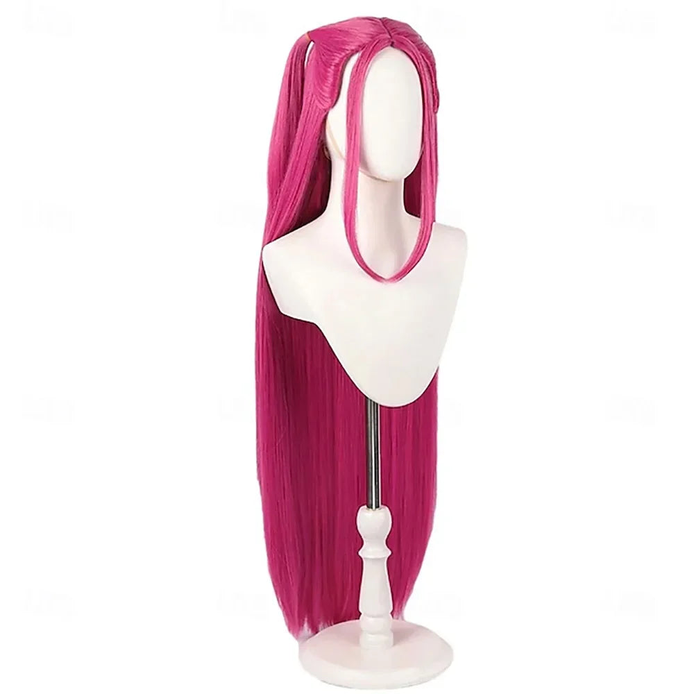 2025 Halloween cheveux synthétiques chasseurs de démons Costume Mira perruque Cosplay perruque Anime perruques cheveux longs
