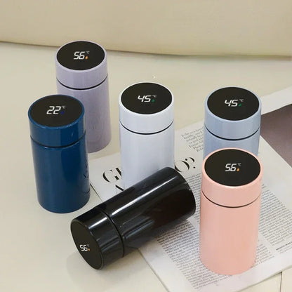Bouteille d'eau thermos intelligente 200ML avec affichage de température, bouteille isotherme en acier inoxydable avec filtre, tasse à thé