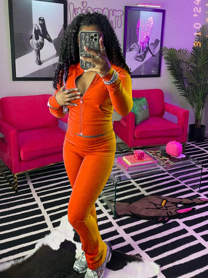 FAGADOER Autumn Winter 2 Piece Sets Women Outfit Casual Zip Pocket Crop Tops+High Waist Leggings Pants Suits Jogger Streetwear